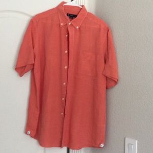 100% Linen Men’s Button Down Shirt